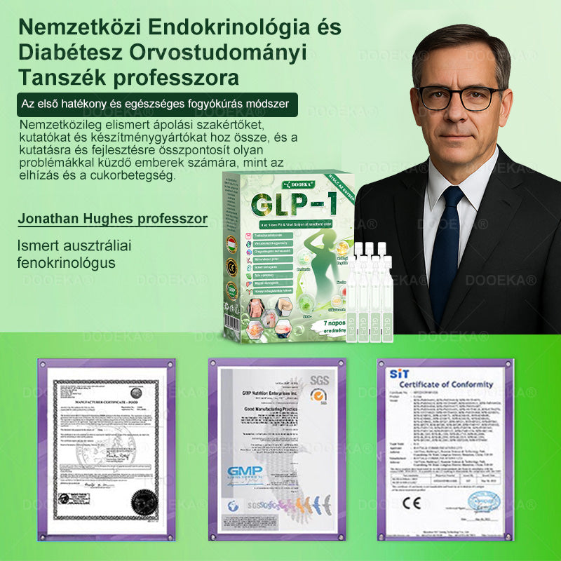 🏥DOOEKA® GLP-1 8 az 1-ben Fit & Vital Szájon át szedhető oldat – Napi egyszer, 7 nap alatt látható változás / Elhízás, szív- és érrendszeri egészség, cukorbetegség, alvási apnoe, bélrendszer egészsége, ízületi problémák és még sok más esetén