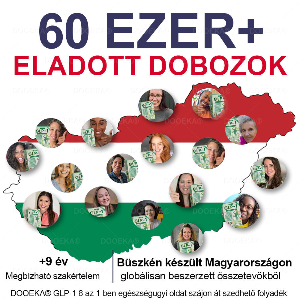 🏥DOOEKA® GLP-1 8 az 1-ben Fit & Vital Szájon át szedhető oldat – Napi egyszer, 7 nap alatt látható változás / Elhízás, szív- és érrendszeri egészség, cukorbetegség, alvási apnoe, bélrendszer egészsége, ízületi problémák és még sok más esetén